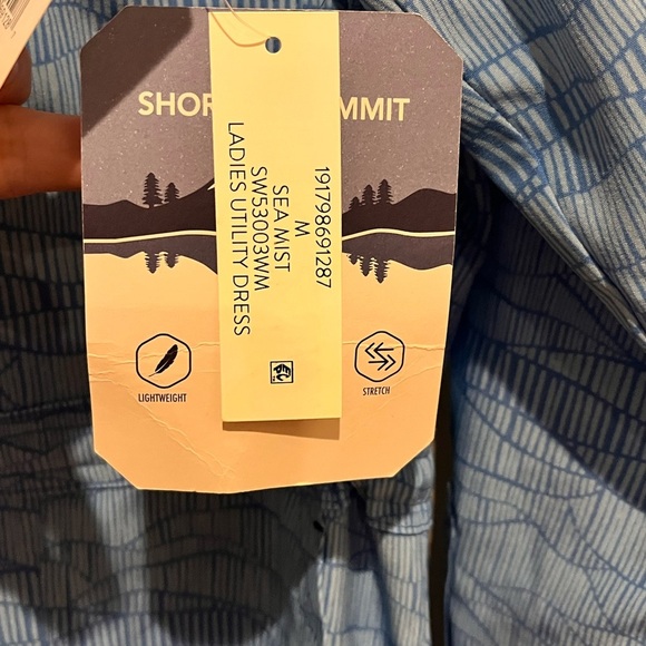 Shore to Summit Dress Ladies Sz Medium Outdoor Utility Dress Super Cute Comfy - Picture 5 of 8